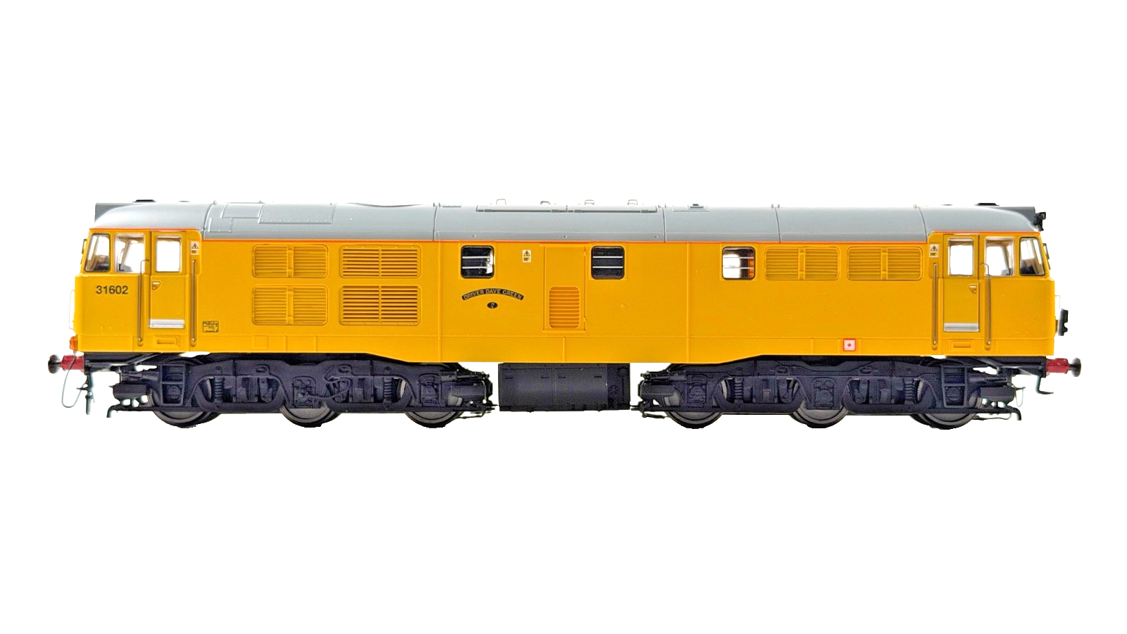 HORNBY OO GAUGE - R3745 - CLASS 31 DIESEL LOCOMOTIVE 31602 NETWORK RAIL YELLOW