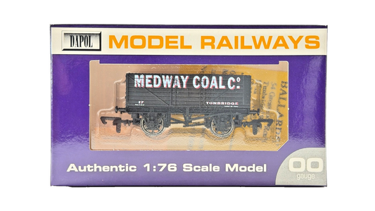 DAPOL 00 GAUGE - MEDWAY COAL COMPANY TONBRIDGE WAGON NO.17 (LIMITED EDITION)