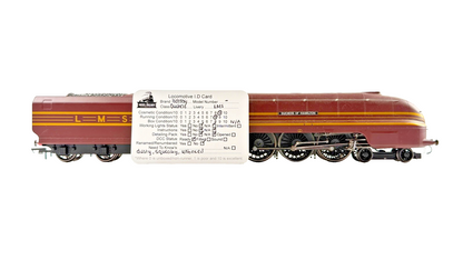 HORNBY OO GAUGE - LMS 4-6-2 DUCHESS OF HAMILTON 6229 LOCO DRIVE UNBOXED