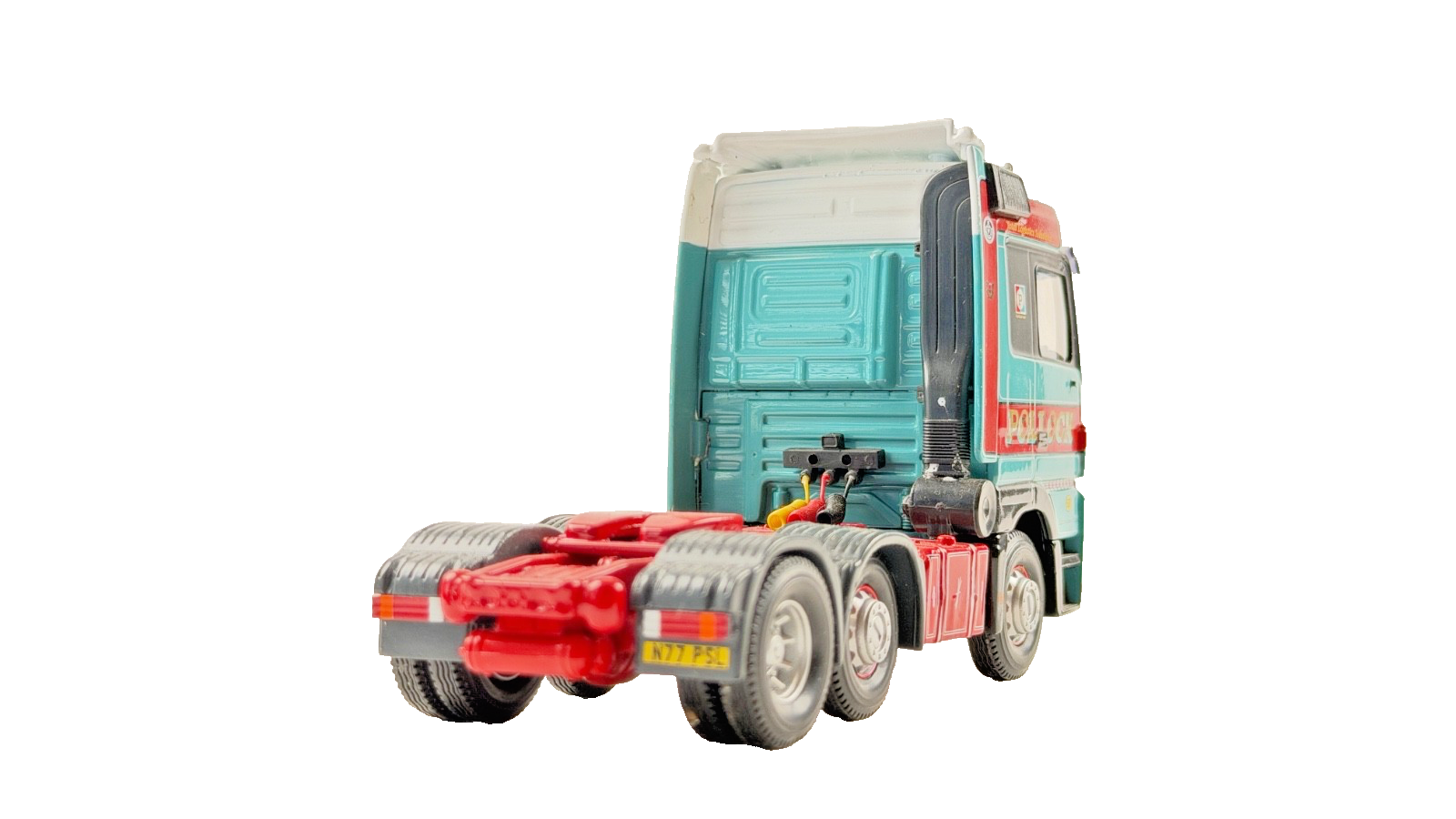 CORGI 1/50 SCALE DIECAST MERCEDES ACTROS POLLOCK LOGISTICS TRACTOR UNIT UNBOXED