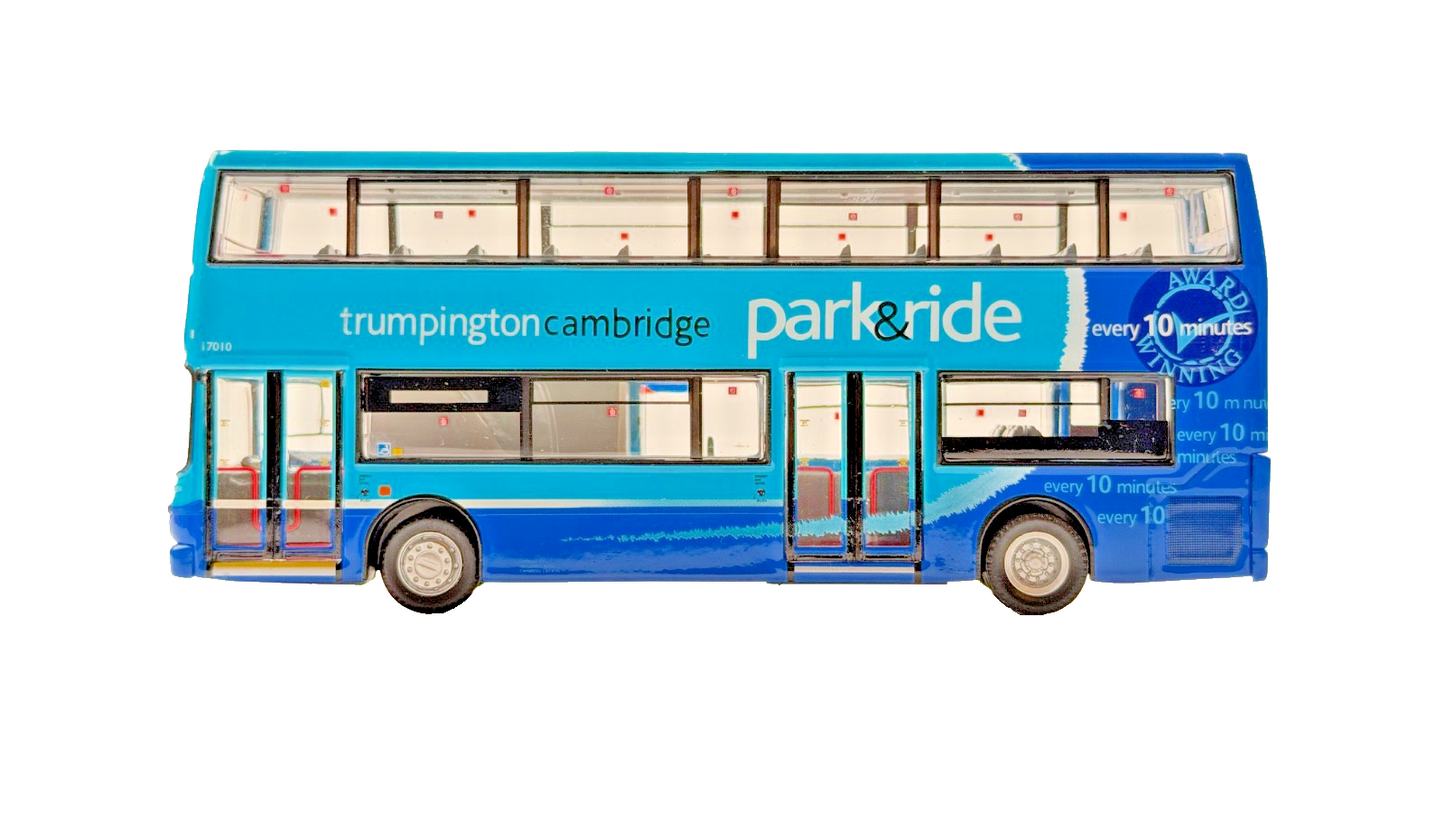 CMNL UKBUS 1015 1/76 SCALE - DENNIS TRIDENT CAMBRIDGE PARK & RIDE BUS UNBOXED