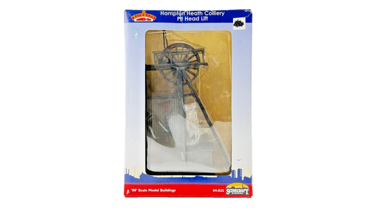 BACHMANN OO GAUGE SCENECRAFT - 44-025 - HAMPTON HEATH COLLIERY PIT HEAD LIFT