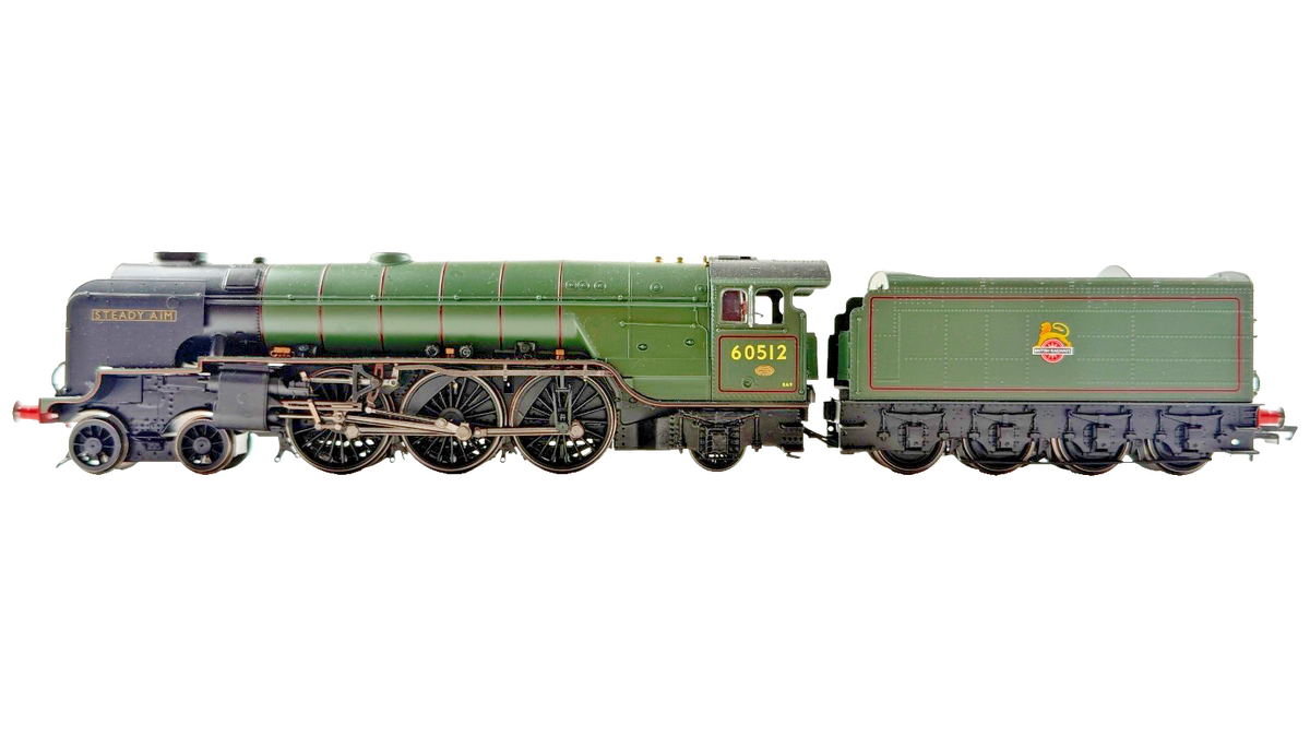 HORNBY OO GAUGE - R3834 - EARLY BR GREEN THOMPSON CLASS A2/3 4-6-2 STEADY AIM