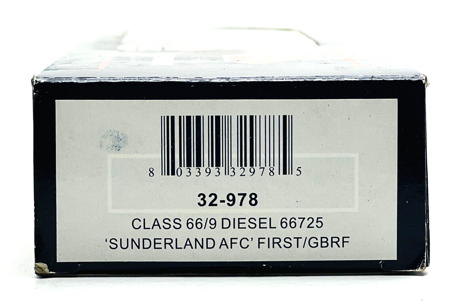 BACHMANN 00 GAUGE - 32-978 - CLASS 66/9 DIESEL 66725 GBRF FIRST SUNDERLAND AFC