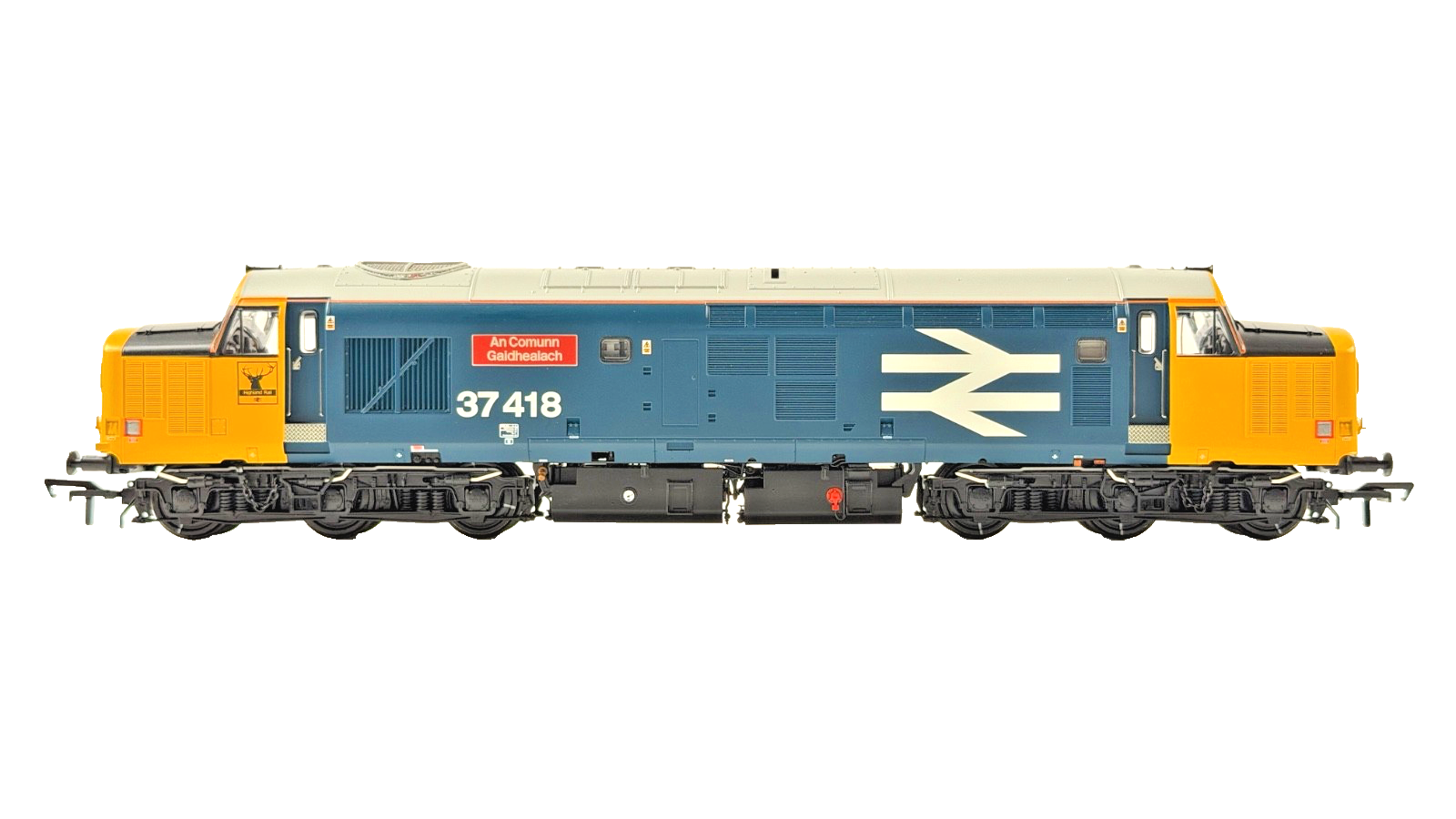 BACHMANN OO GAUGE - 35-335Z - CLASS 37/4 37418 AN COMUNN GAIDHEALACH LARGE LOGO