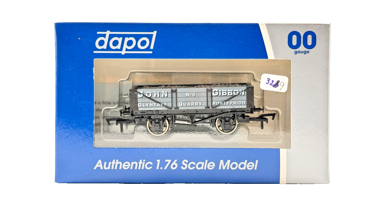 DAMAGED DAPOL 00 GAUGE - JOHN GIBBON GLYNTAFF QUARRY PONTYPRIDD (LTD EDITION)