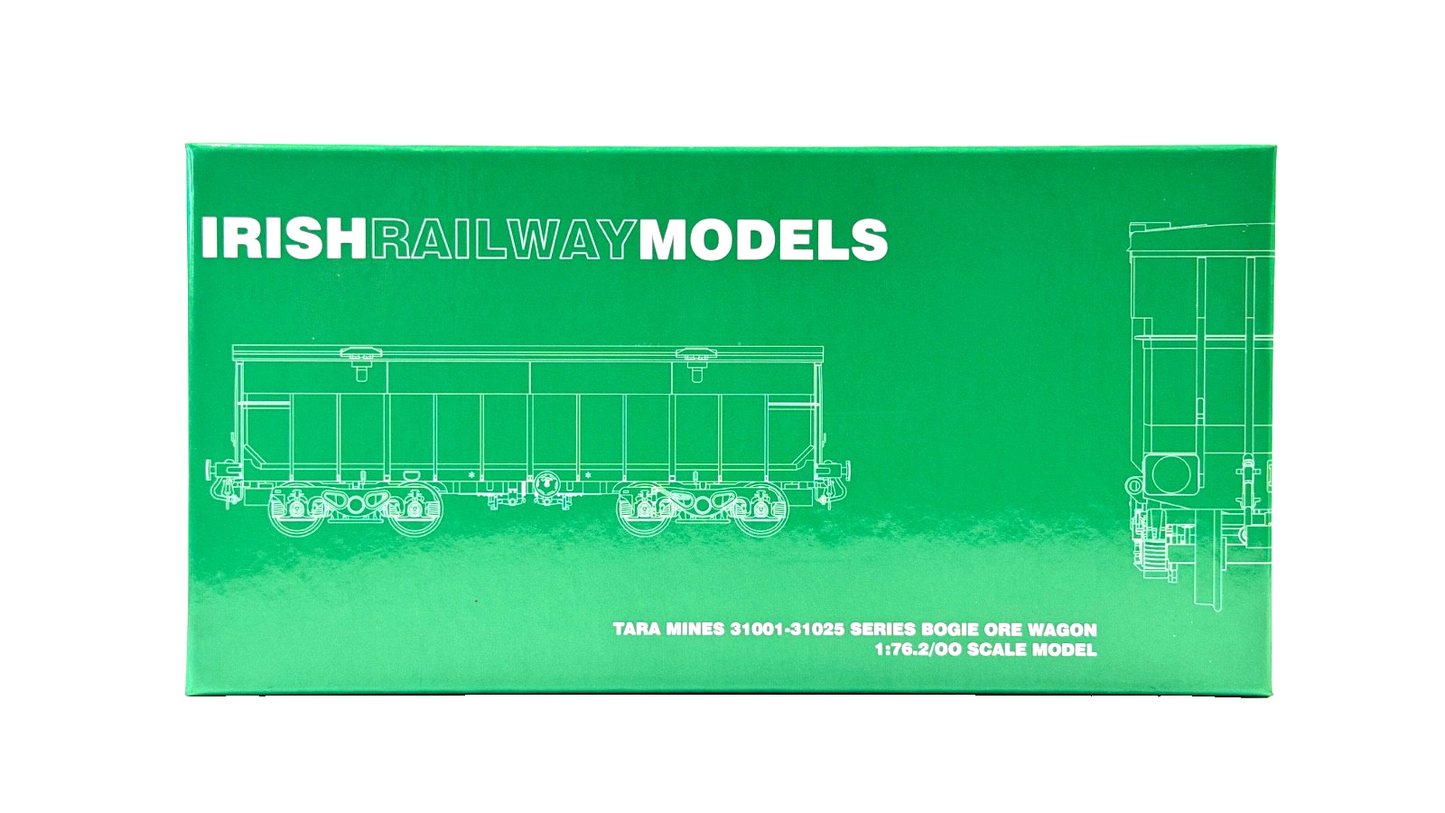 IRISH RAILWAY MODELS 00 GAUGE - IRM1027-BL-C - TARA MINES BLUE BOGIE ORE WAGONS