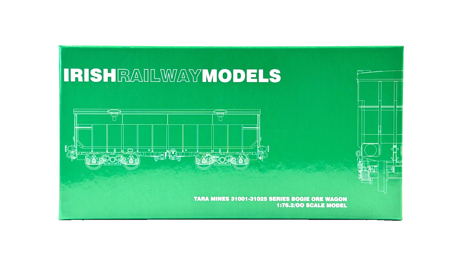 IRISH RAILWAY MODELS 00 GAUGE - IRM1027-BL-C - TARA MINES BLUE BOGIE ORE WAGONS