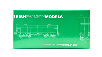 IRISH RAILWAY MODELS 00 GAUGE - IRM1027-BL-C - TARA MINES BLUE BOGIE ORE WAGONS