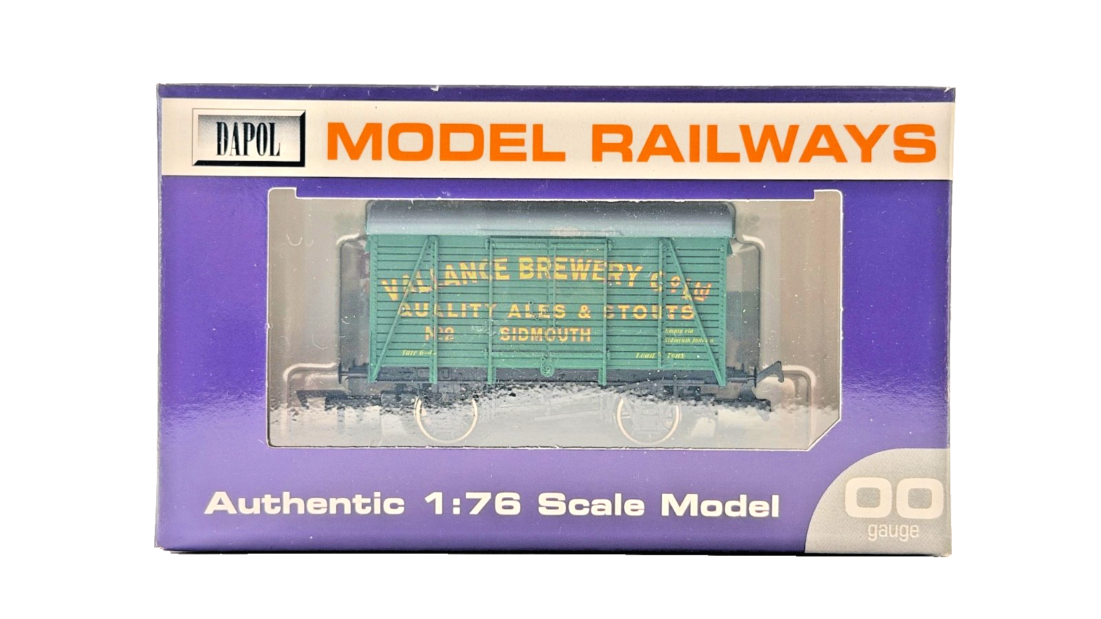 DAPOL 00 GAUGE - VALLANCE BREWERY QUALITY ALES SIDMOUTH VAN 2 (LIMITED EDITION)