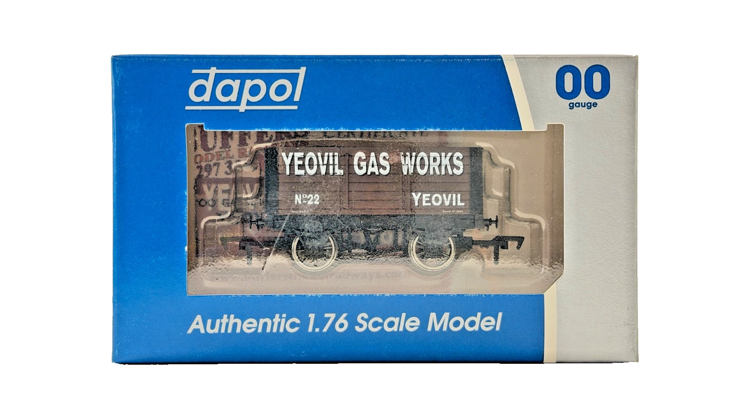 DAPOL 00 GAUGE - YEOVIL GAS WORKS PLANK WAGON NO.22 (LIMITED EDITION)