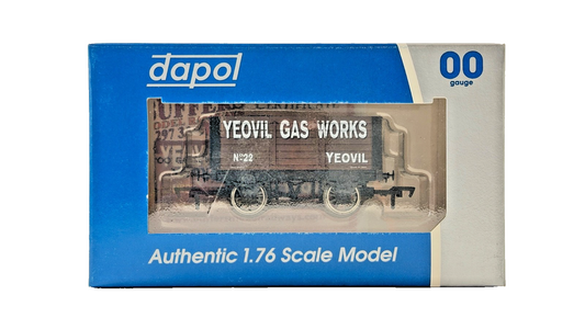 DAPOL 00 GAUGE - YEOVIL GAS WORKS PLANK WAGON NO.22 (LIMITED EDITION)