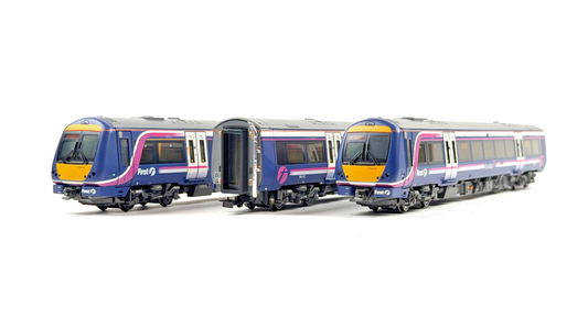 BACHMANN 00 GAUGE - 32-463 - CLASS 170/4 TURBOSTAR 3 CAR DMU FIRST SCOTRAIL
