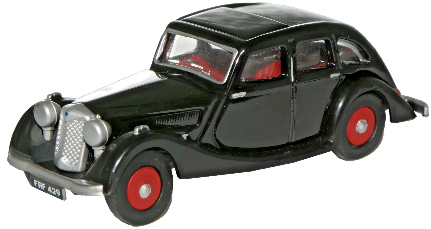 OXFORD DIECAST 1/76 SCALE - 76RK001 - BLACK RILEY KESTREL CAR - NEW