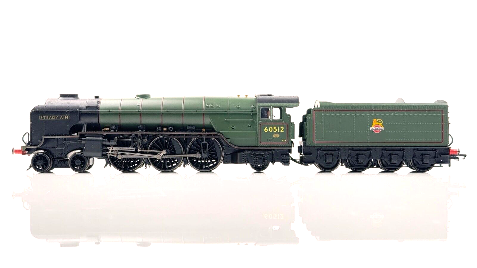 HORNBY 00 GAUGE - R3834 - EARLY BR GREEN THOMPSON A2/3 4-6-2 'STEADY AIM' 60512