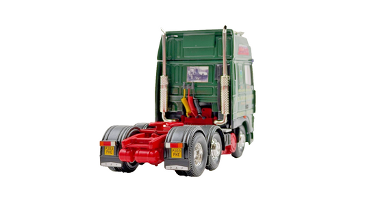 CORGI 1/50 SCALE DIECAST R.FLYNN & SONS HAULAGE DAF XF TRACTOR + MIRRORS UNBOXED