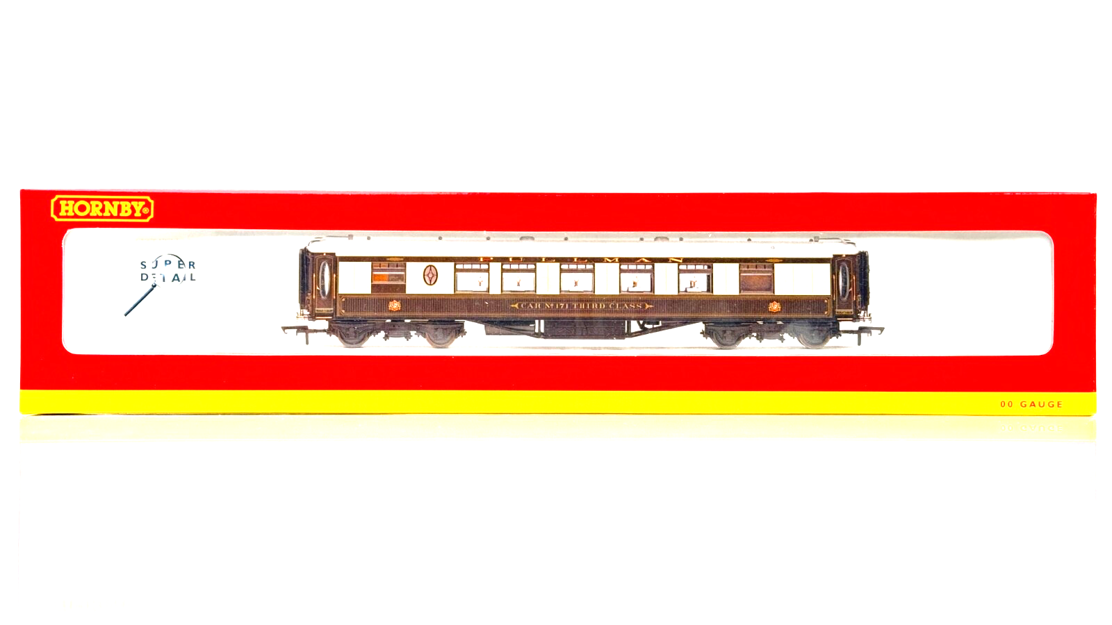HORNBY 00 GAUGE - R4146 - PULLMAN 3RD CLASS KITCHEN CAR NO.171 THIRD CLASS BOXED