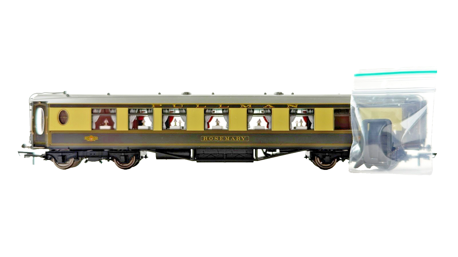 IMPERFECT HORNBY OO GAUGE - R4426 - PULLMAN 1ST CLASS PARLOUR CAR COACH ROSEMARY