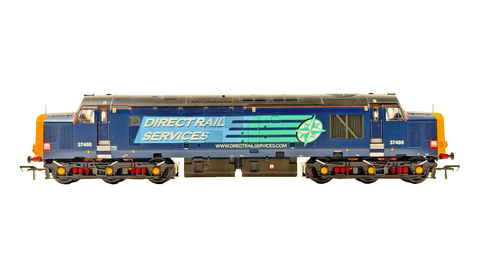 BACHMANN 00 GAUGE - 32-370 - CLASS 37/4 DIESEL 37405 DRS DIRECT RAIL COMPASS