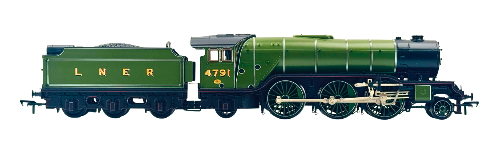 BACHMANN 00 GAUGE - 35-200 - LNER V2 4791 LINED GREEN LOCOMOTIVE (ORIGINAL)