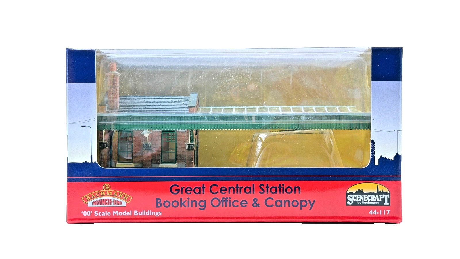 BACHMANN OO GAUGE SCENECRAFT - 44-117 - GREAT CENTRAL STATION BOOKING OFFICE NEW