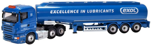 OXFORD DIECAST 1/76 SCALE - 76SHL04TK - SCANIA HIGHLINE TANKER EXOL NEW