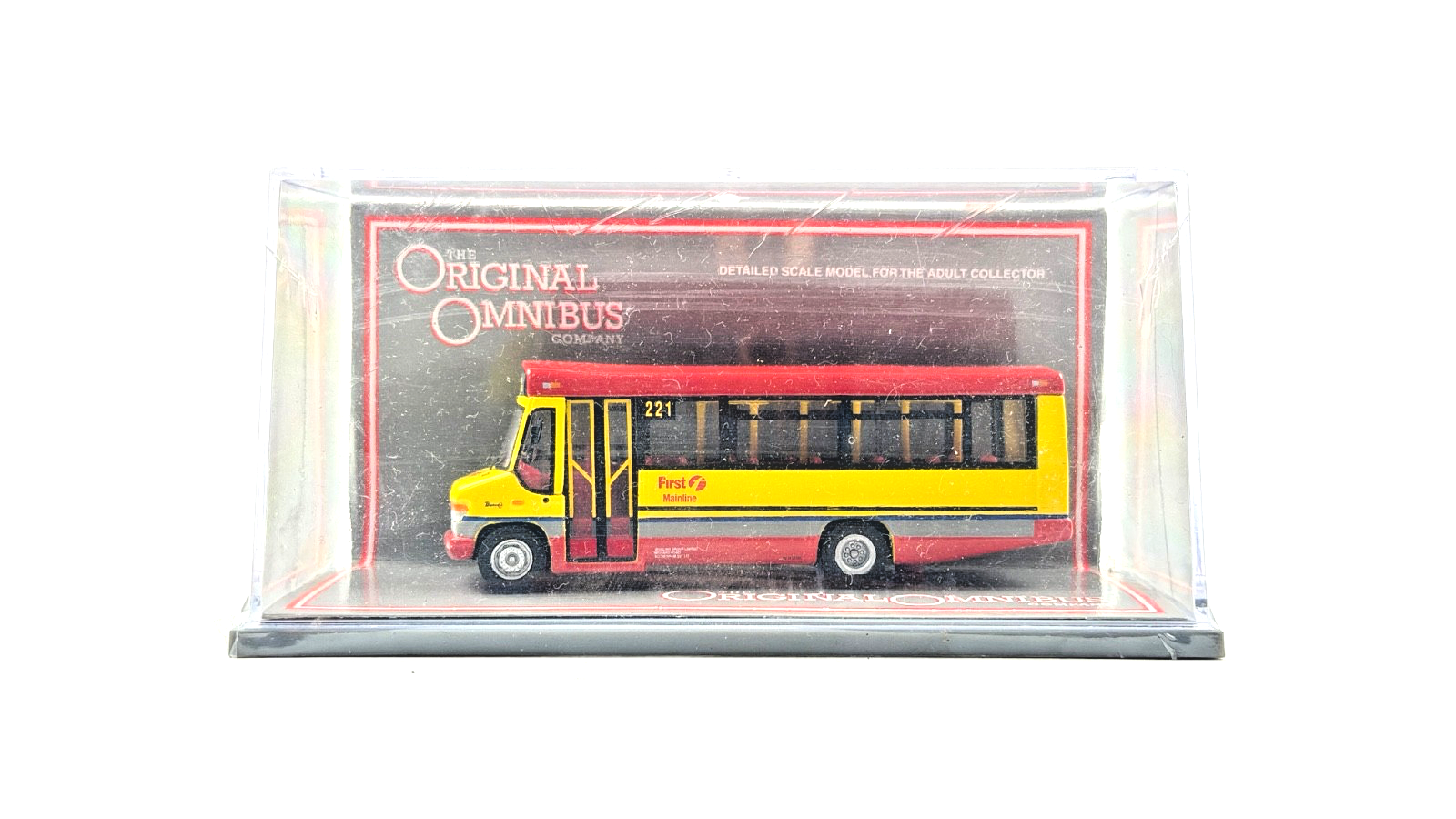 CORG OOC 1/76 SCALE - 43411 - PLAXTON BEAVER FIRST MAINLINE SHEFFIELD - NEW