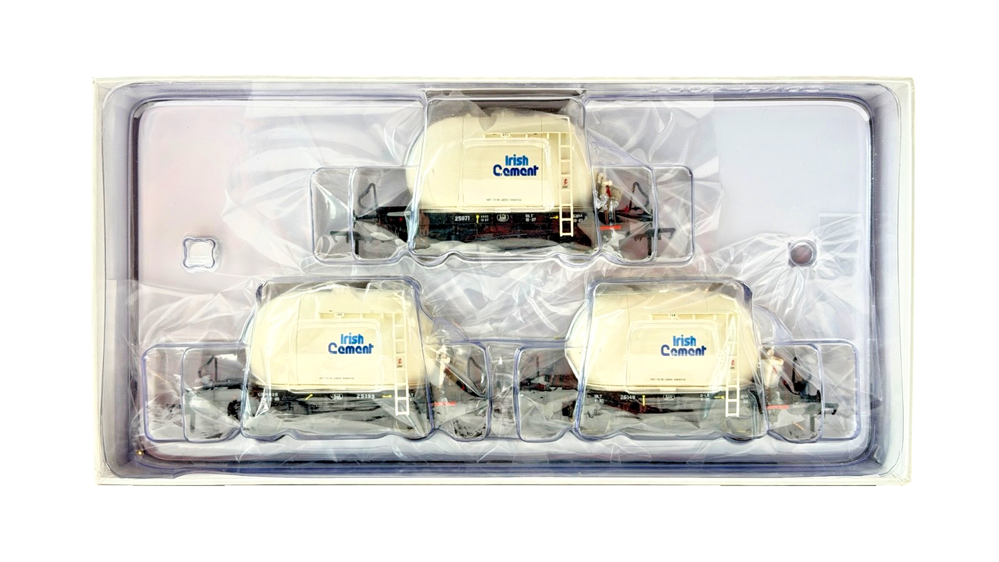 IRISH RAILWAY MODELS 00 GAUGE - IRM1010 - CIE/IRISH RAIL BULK CEMENT WAGON SET A