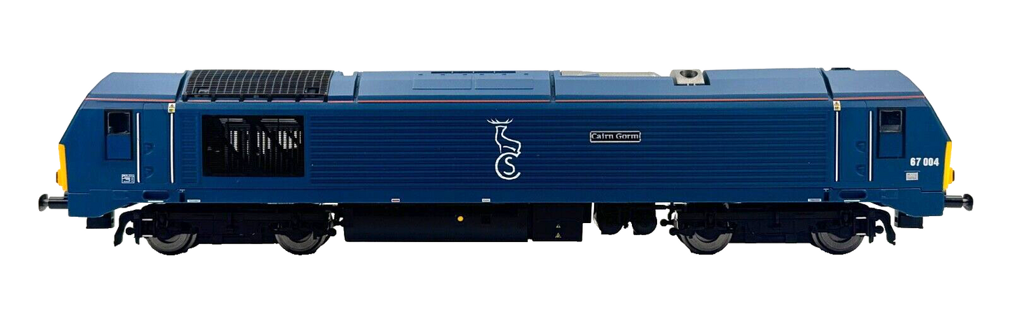 HORNBY 00 GAUGE - R3388TTS - CLASS 67 DIESEL 67004 CALEDONIAN SLEEPER DCC SOUND