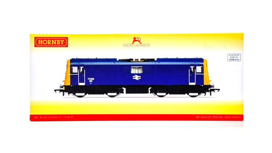 HORNBY 00 GAUGE - R3374 - CLASS 71 ELECTRIC BR BLUE 71012 - BOXED