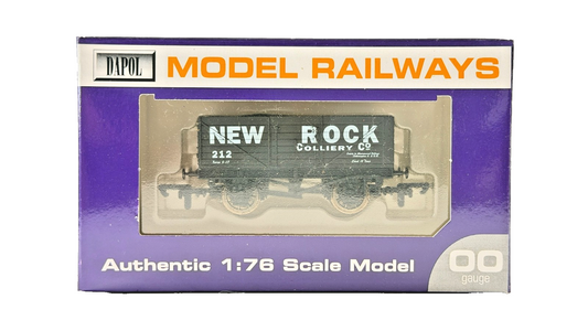 DAPOL 00 GAUGE - NEW ROCK COLLIERY CHILCOMPTON S&DR WAGON 212 (LIMITED EDITION)