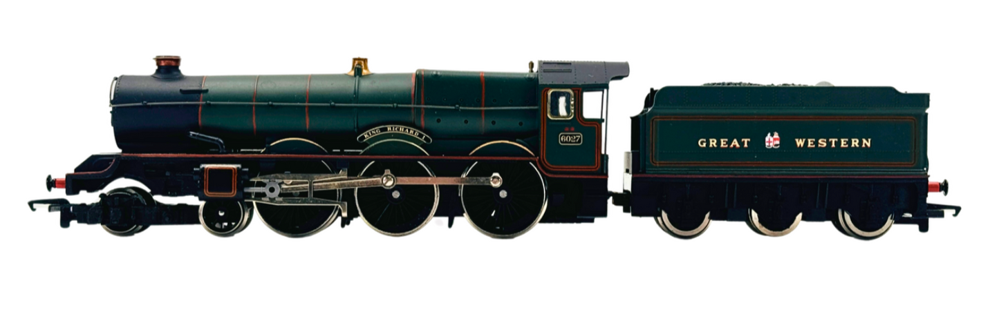 HORNBY 00 GAUGE - R292 - GWR 4-6-0 'KING RICHARD I' LOCOMOTIVE 6027 BOXED