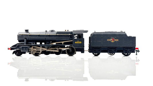 DUBLO 00 GAUGE - BR BLACK 2-8-0 CLASS 8F LOCOMOTIVE 48109 2 RAIL - REP BOX