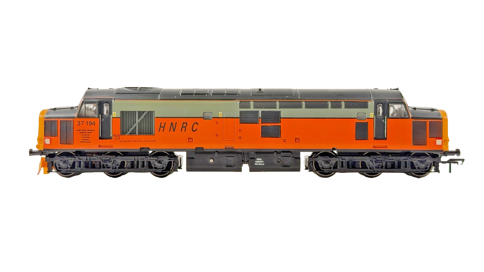 BACHMANN OO GAUGE - CLASS 37 HNRC 37194 HARRY NEEDLE RAILROAD COMPANY RESPRAY