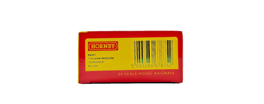 HORNBY OO GAUGE - R6951 - 7 PLANK WAGON GARDNER OF NORWICH NO.306