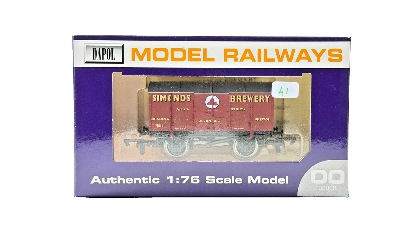 DAPOL 00 GAUGE - SIMONDS BREWERY ALES & STOUTS DEVONPORT NO.16 (LIMITED EDITION)