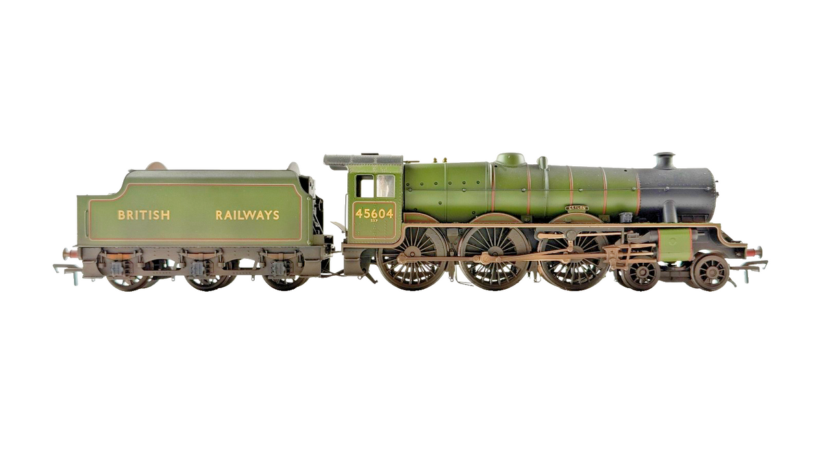 BACHMANN OO GAUGE - 31-191 - LMS 5XP JUBILEE 45604 CEYLON BR GREEN TMC WEATHERED