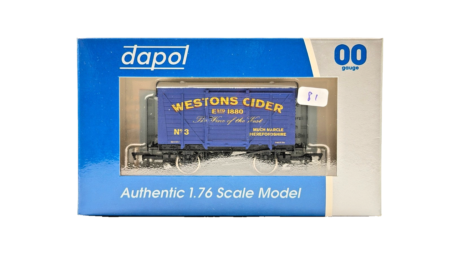 DAPOL 00 GAUGE - WESTONS CIDER MUCH MARCLE HEREFORDSHIRE NO.3 (LIMITED EDITION)
