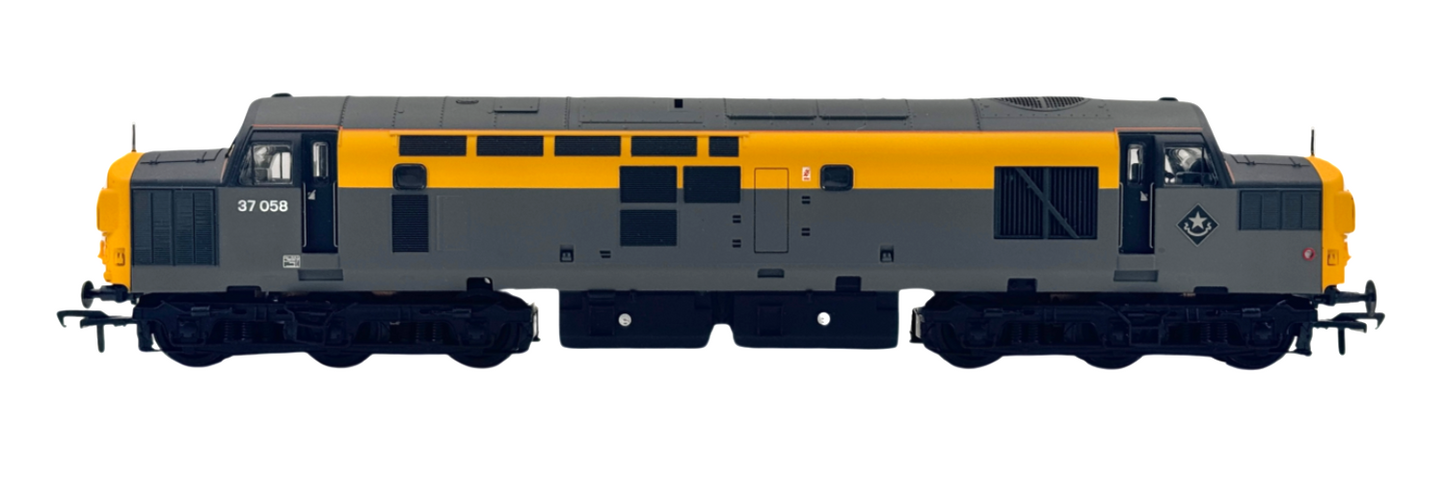 BACHMANN 00 GAUGE - 32-792 - CLASS 37 DUTCH ENGINEERS 37058 (RENUMBERED) BOXED