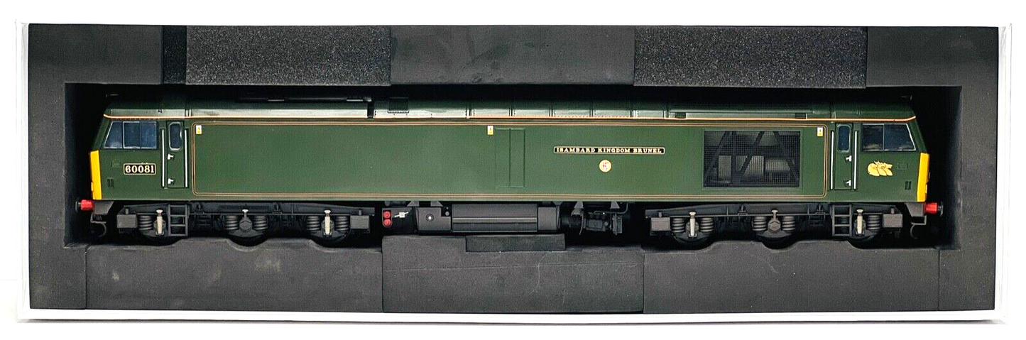 HELJAN O GAUGE CLASS 60 EWS 60081 'ISAMBARD KINGDOM BRUNEL' RESPRAY - BOXED