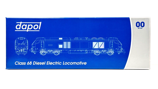 DAPOL 00 GAUGE - 4D-022-027 - CLASS 68 68002 DRS COMPASS NEW LOGO INTREPID NEW