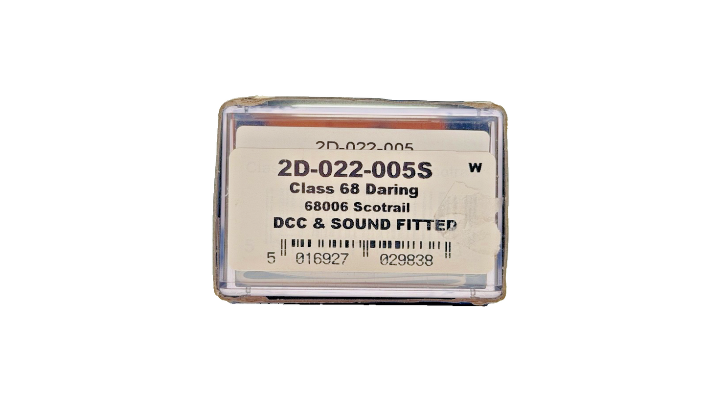 DAPOL N GAUGE - 2D-022-005S - CLASS 68 DIESEL 68006 SCOTRAIL DARING DCC SOUND