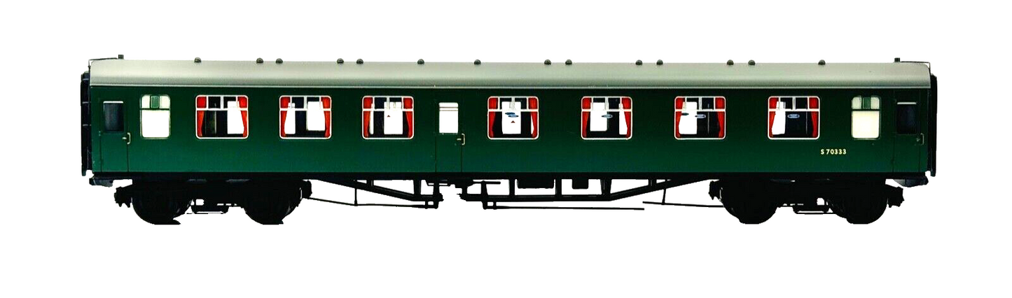 BACHMANN 00 GAUGE - 31-425A - 4CEP EMU 7141 LATE SR MULTIPLE UNIT GREEN - DCC