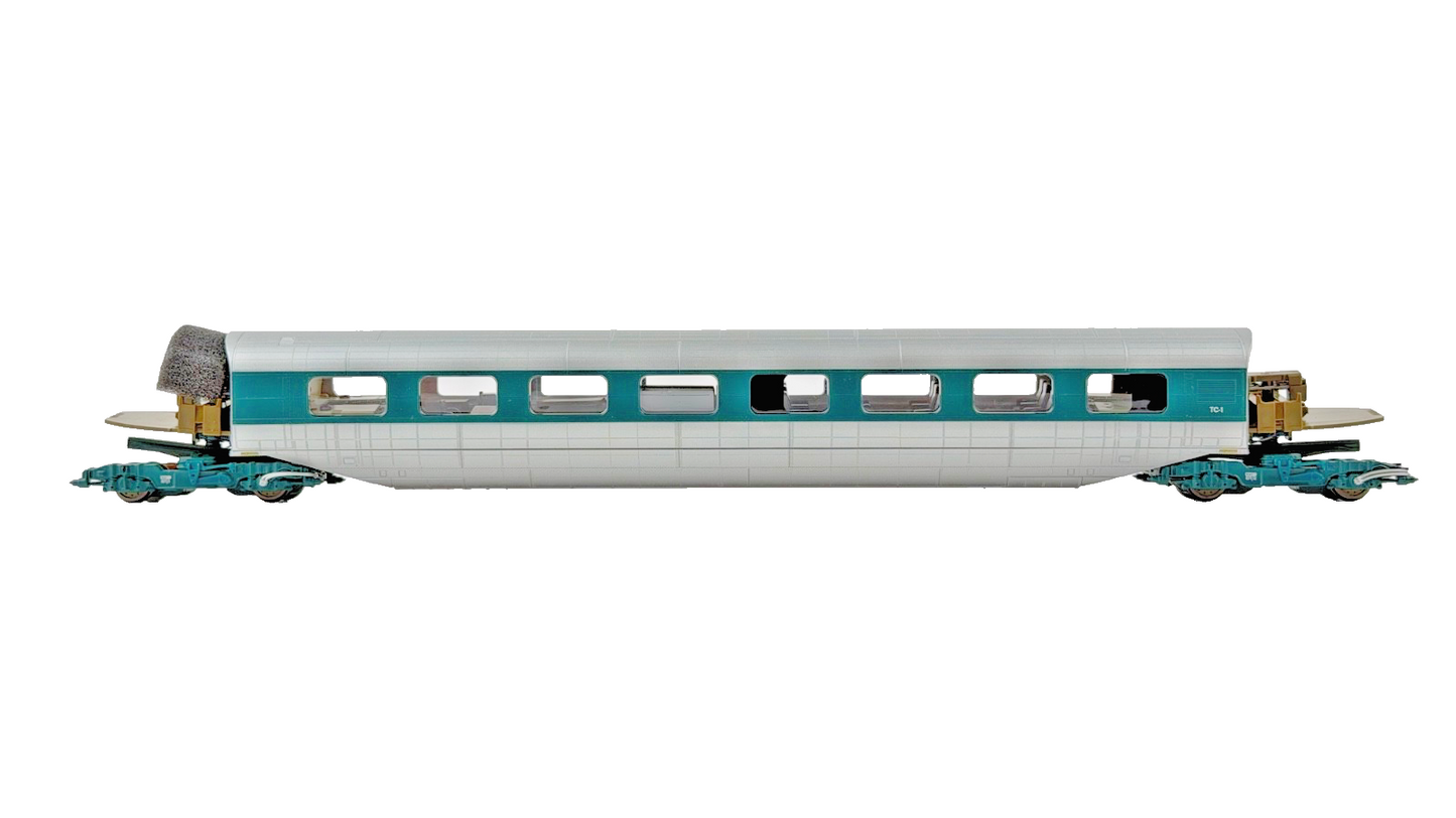RAPIDO OO GAUGE - 924001 - APT-E TRAIN PACK SILVER/BLUE LIVERY DCC READY SILENT
