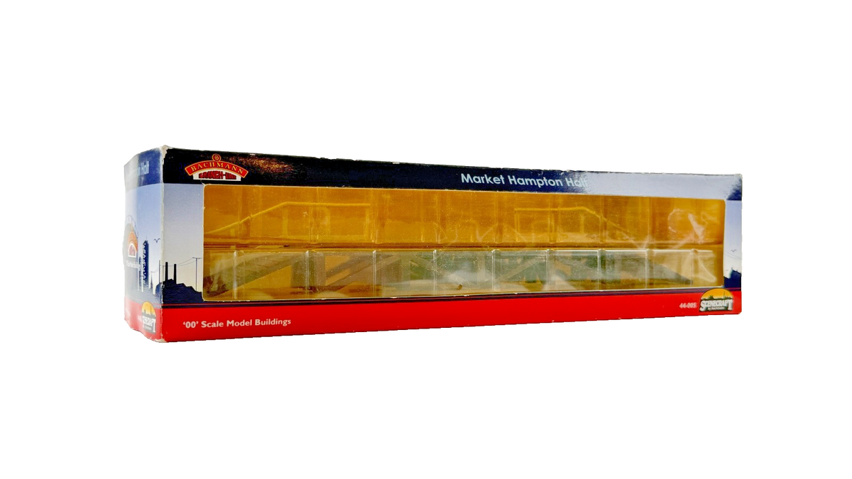 BACHMANN OO GAUGE SCENECRAFT - 44-005 - MARKET HAMPTON STATION HALT - BOXED