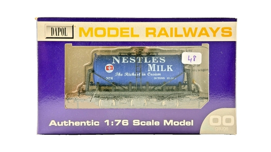 DAPOL 00 GAUGE - NESTLE'S MILK RICHEST IN CREAM TANKER NO.6 (LIMITED EDITION)