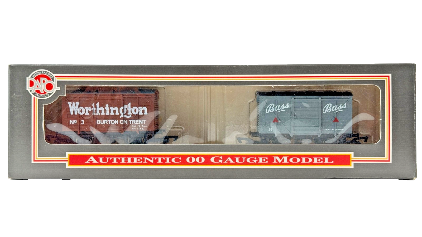 DAPOL 00 GAUGE - BASS WORTHINGTON BURTON ON TRENT 3 29 TWIN (LIMITED EDITION)