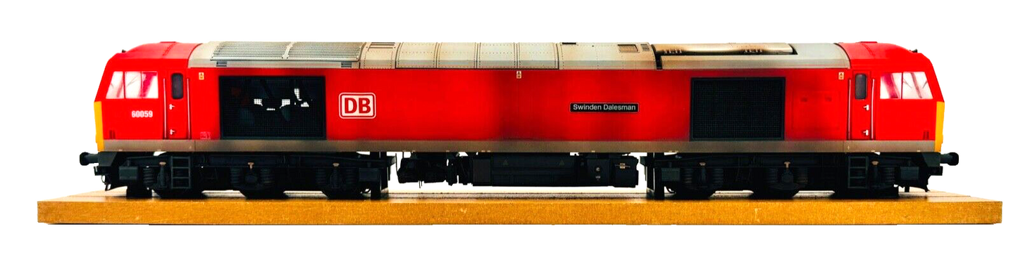 HELJAN O GAUGE - 6004 - CLASS 60 DIESEL 60059 DB SCHENKER 'SWINDEN DALESMAN' TMC