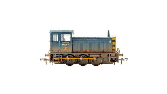 BACHMANN OO GAUGE - 31-340 - CLASS 04 DIESEL SHUNTER D2267 BR BLUE WEATHERED