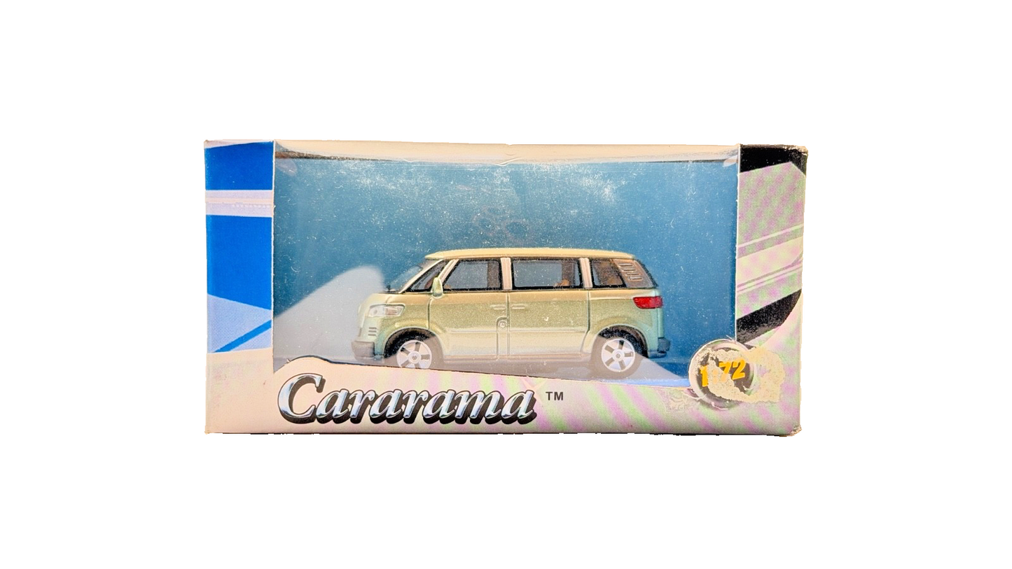 CARARAMA 1/72 SCALE - VOLKSWAGEN VW MICROBUS LIGHT GREEN - BOXED